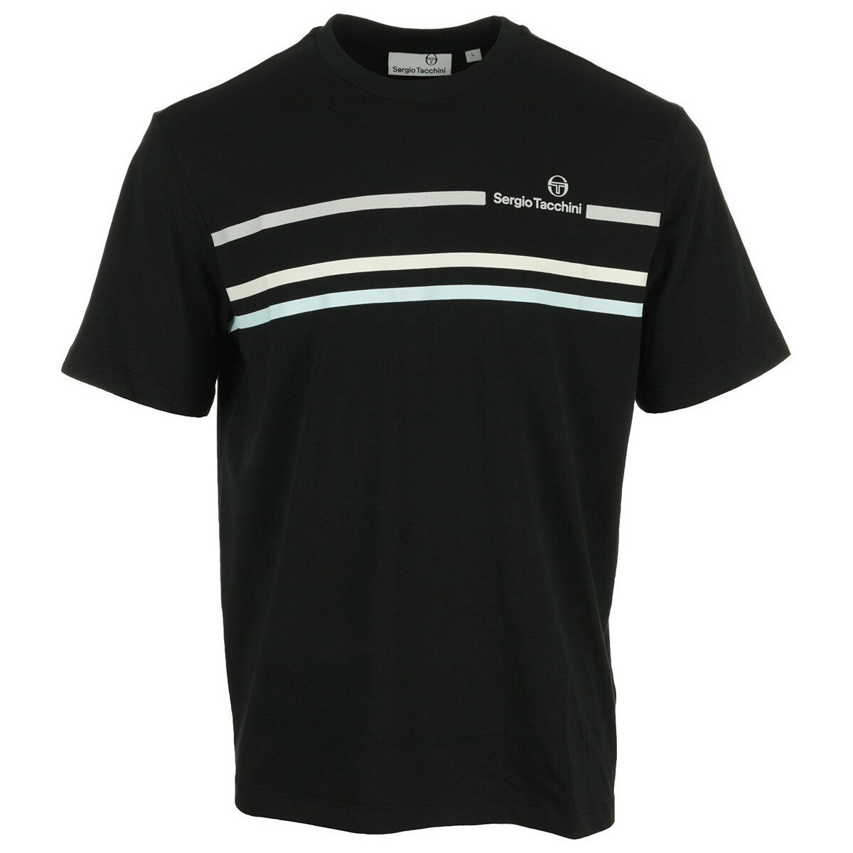 Sergio Tacchini  Plug In Co T Shirt  Černá