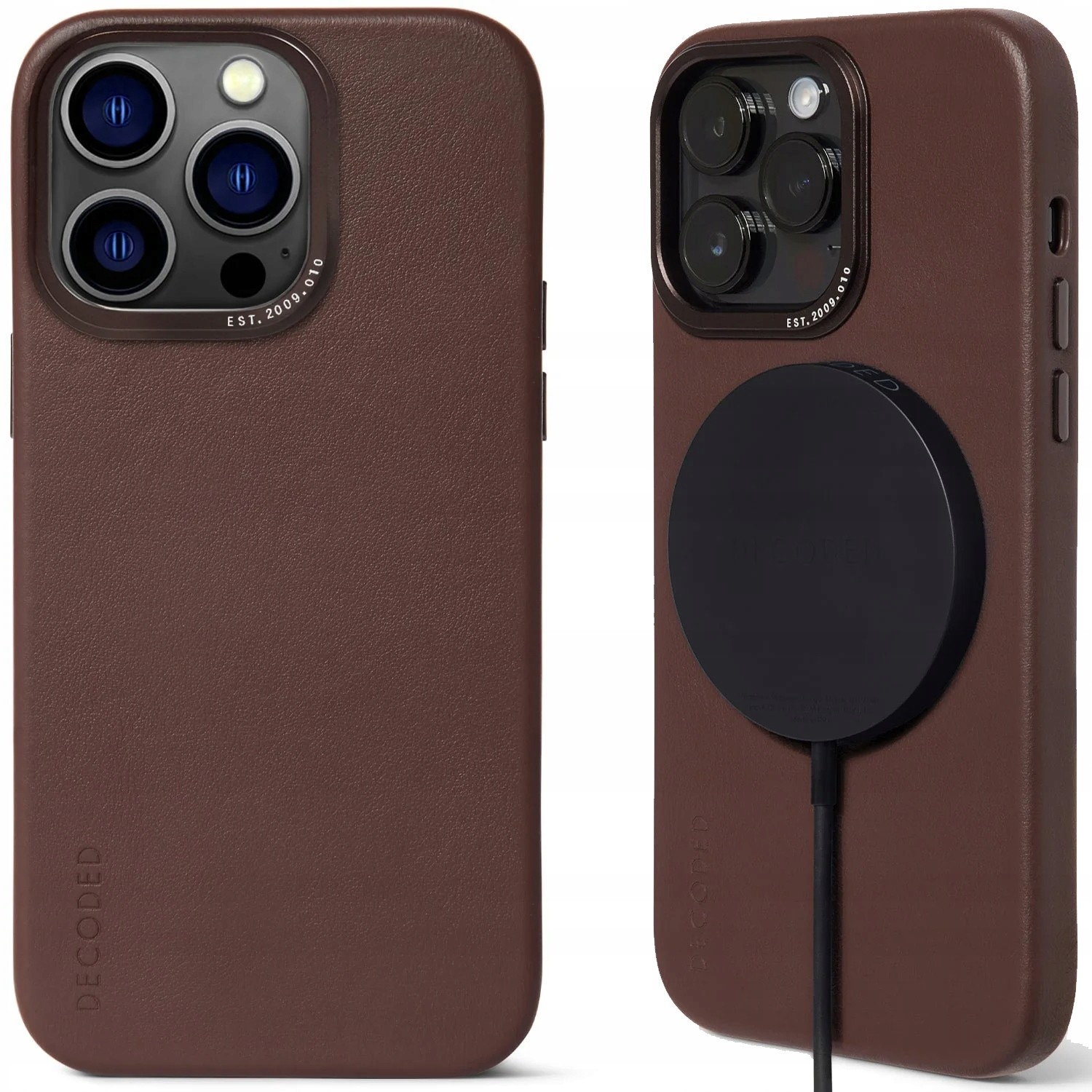 Decoded Leather Magsafe Pouzdro Pro Iphone 14 Pro Max Ochranné Pouzdro Case