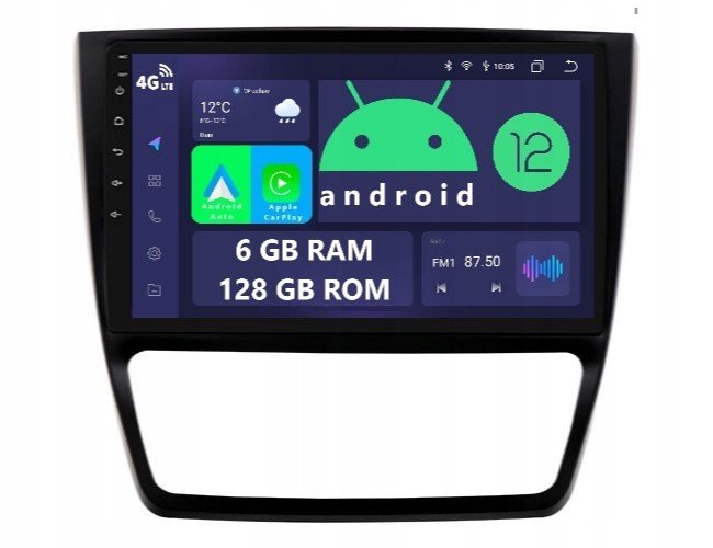 Rádio 2DIN Navigace Android Skoda Yeti Dsp Carplay 6/128 Gb Lte