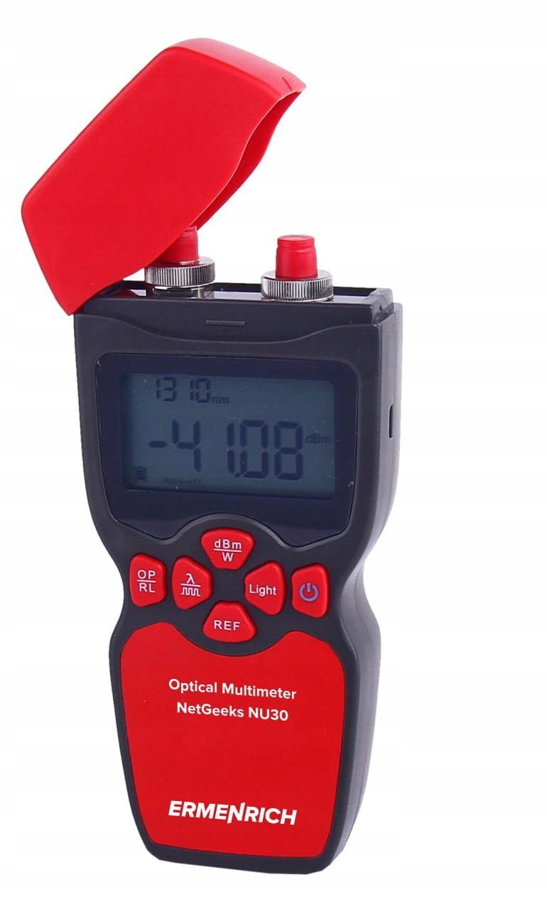 Ermenrich NetGeeks NU30 – Univerzální optický výkonový měřič s funkcí Vfl