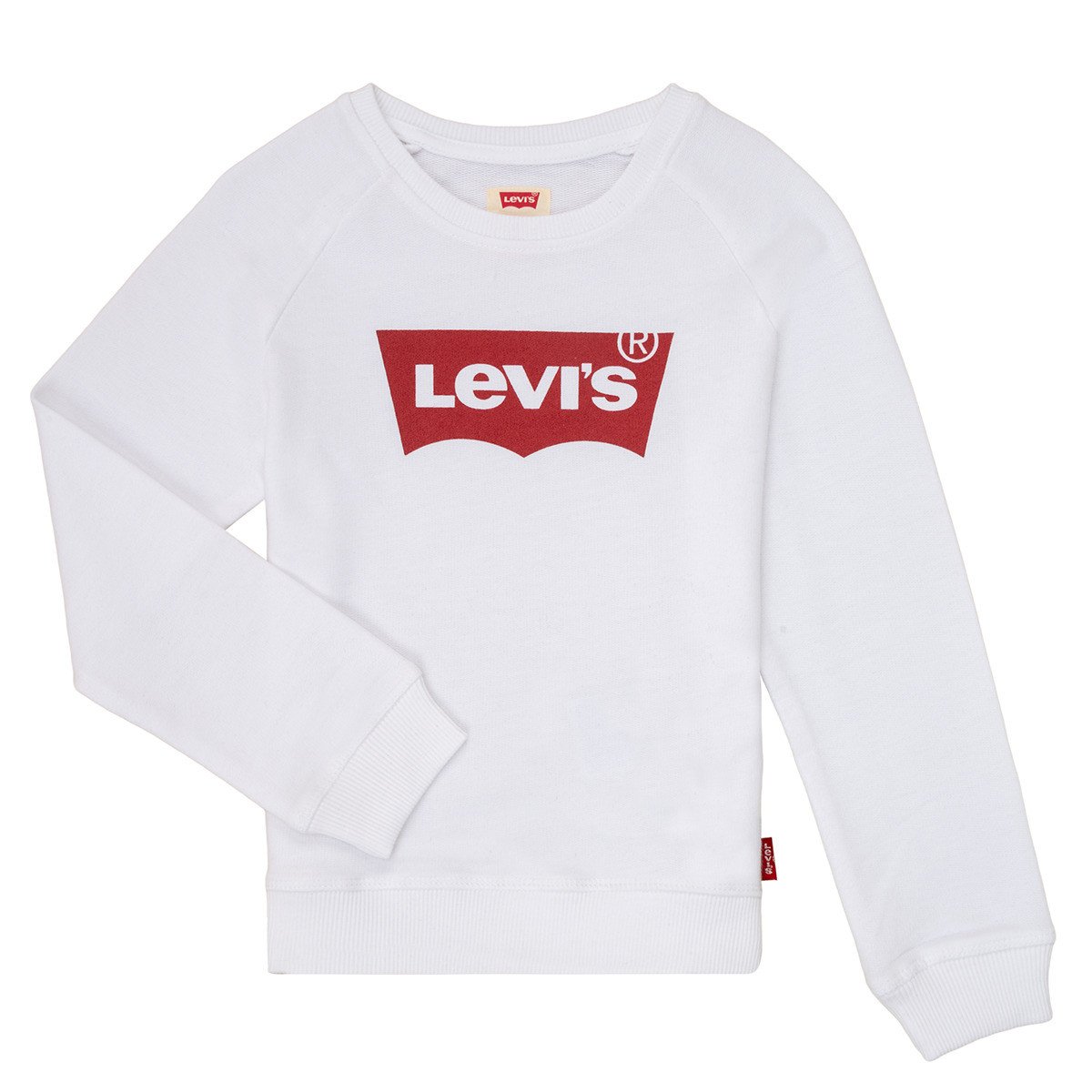 Levis  KEY ITEM LOGO CREW  Bílá