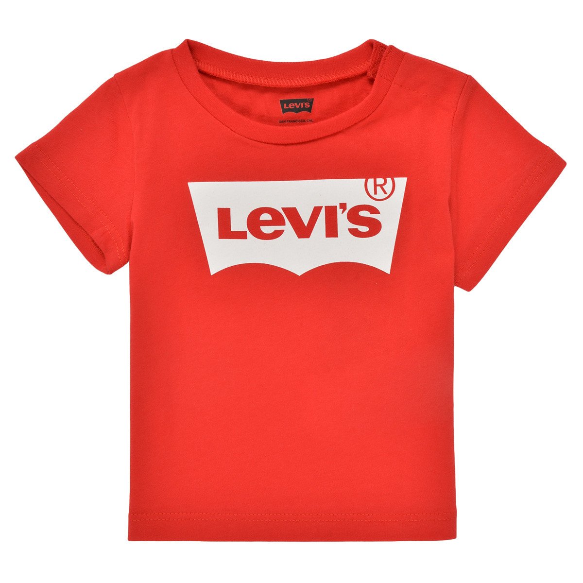 Levis  BATWING TEE  Červená