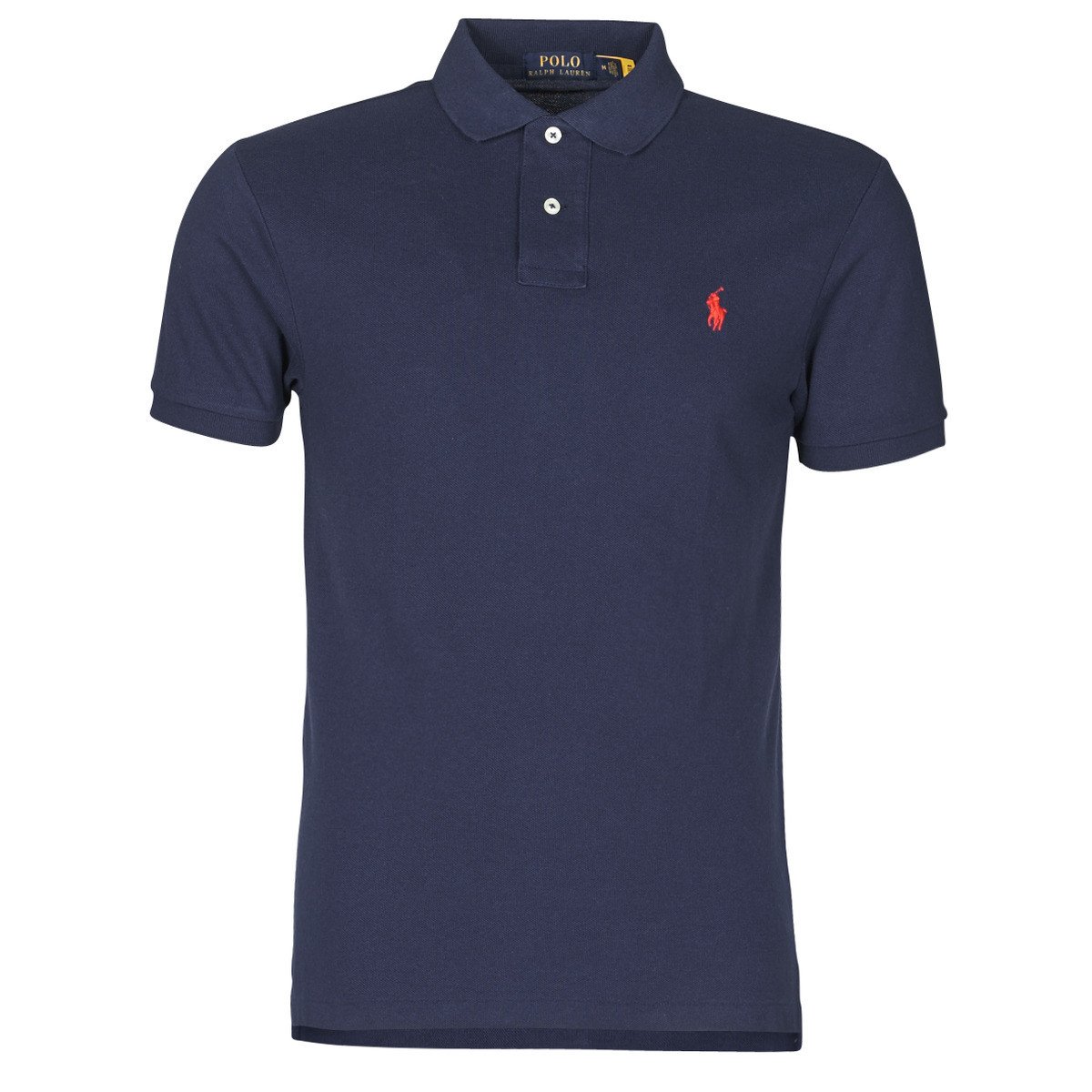 Polo Ralph Lauren  POLO AJUSTE SLIM FIT EN COTON BASIC MESH  Tmavě modrá