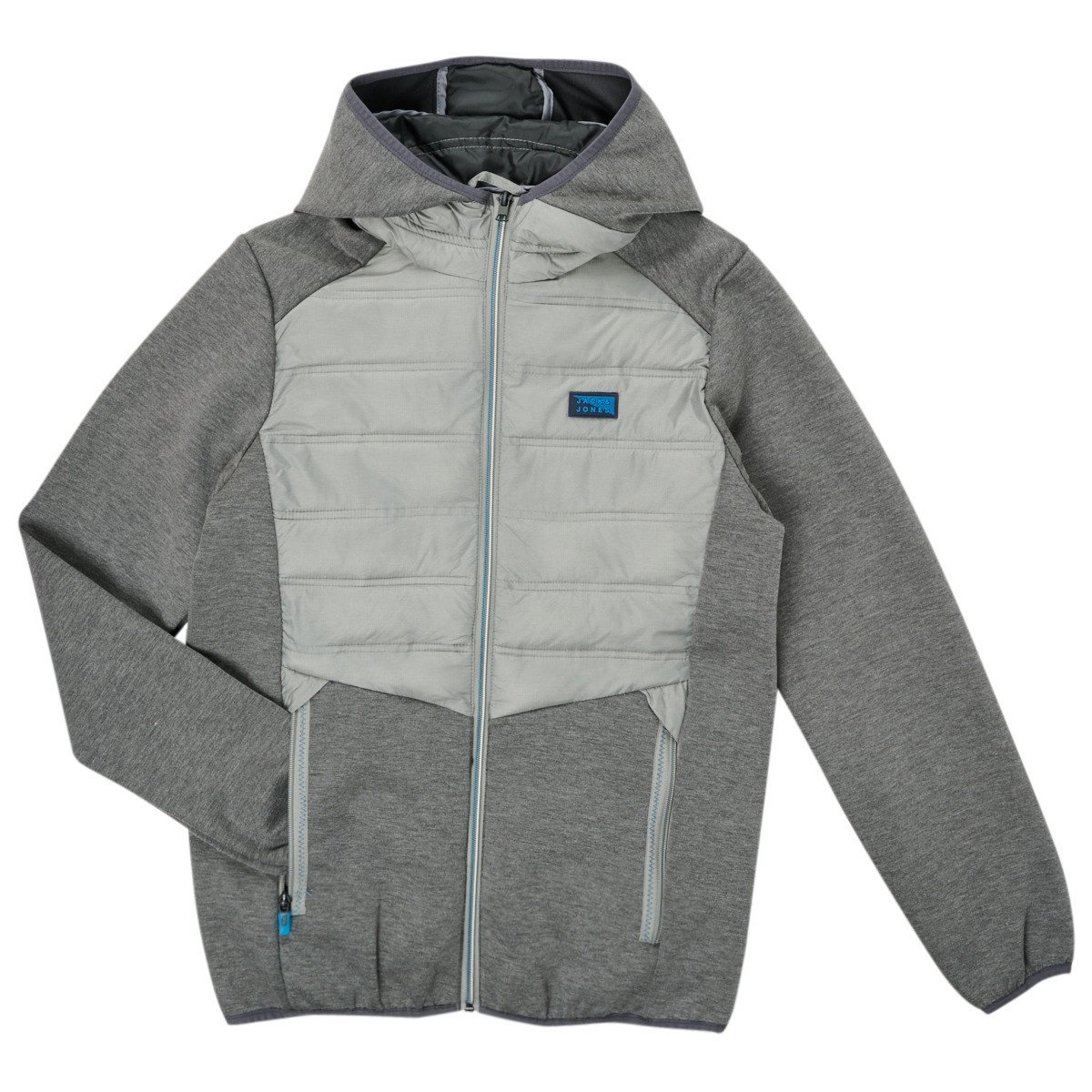 Jack & Jones  JCOTOBY HYBRID JACKET  Šedá