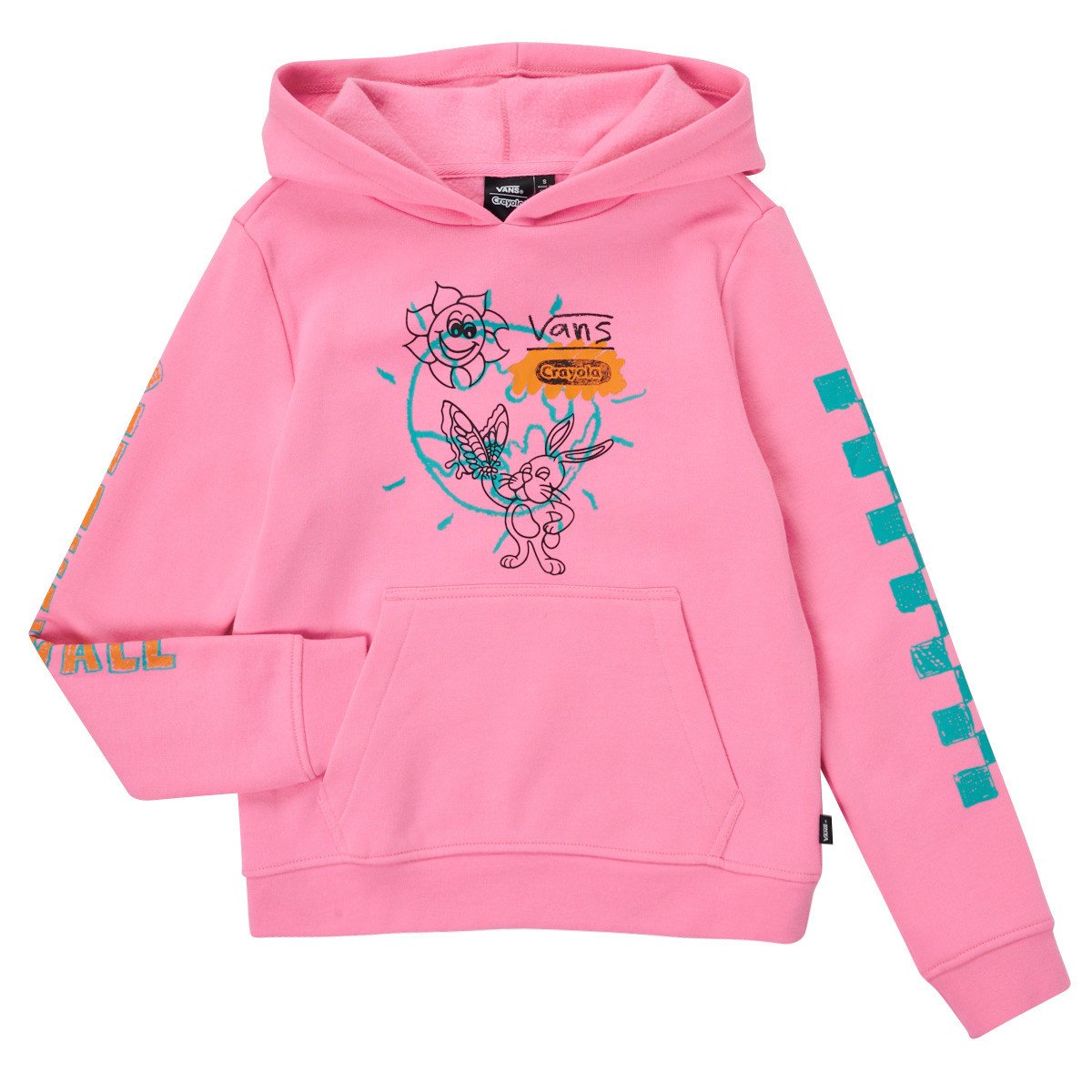 Vans  VANS X CRAYOLA HOODIE  Růžová