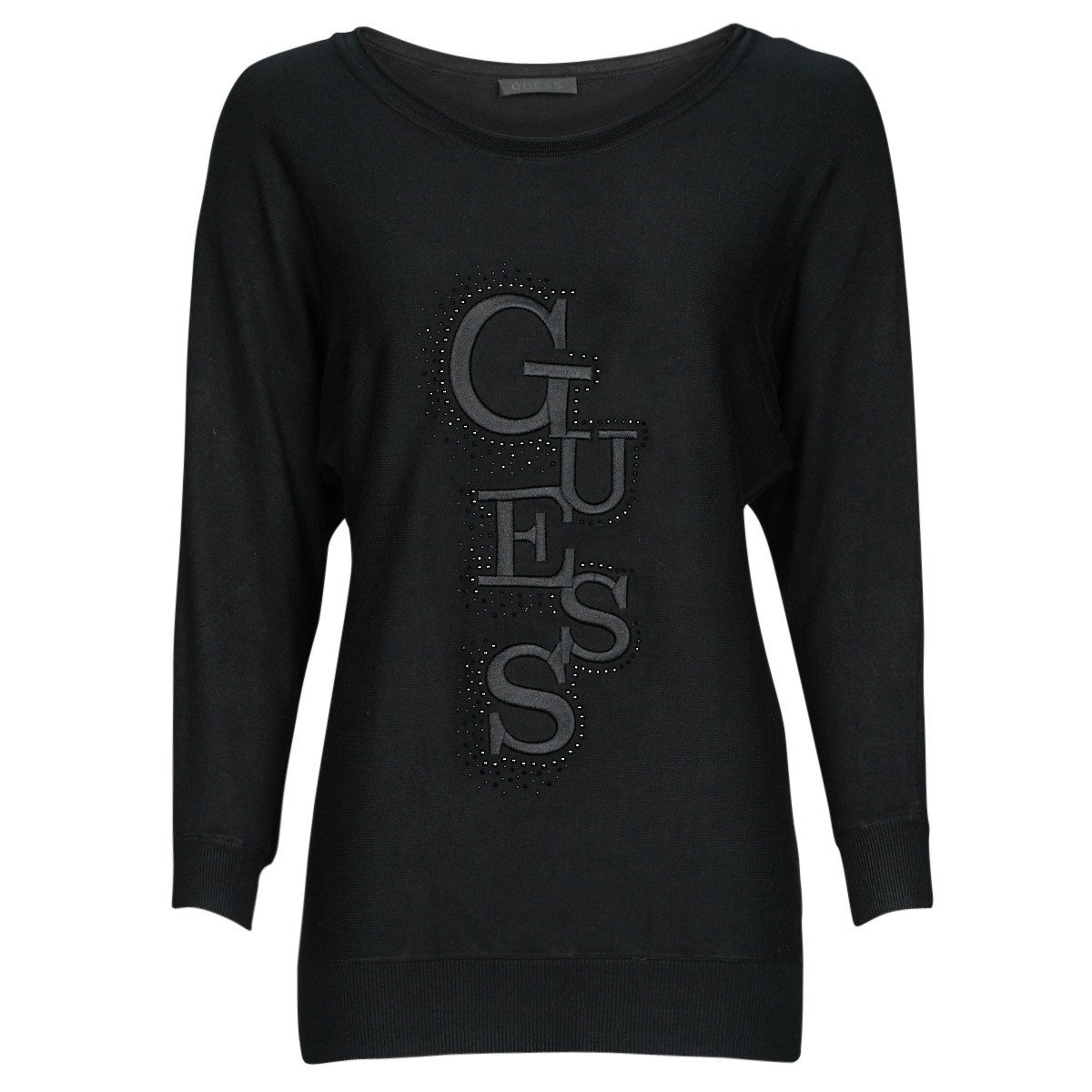 Guess  AMELIE BAT SLEEVE  Černá