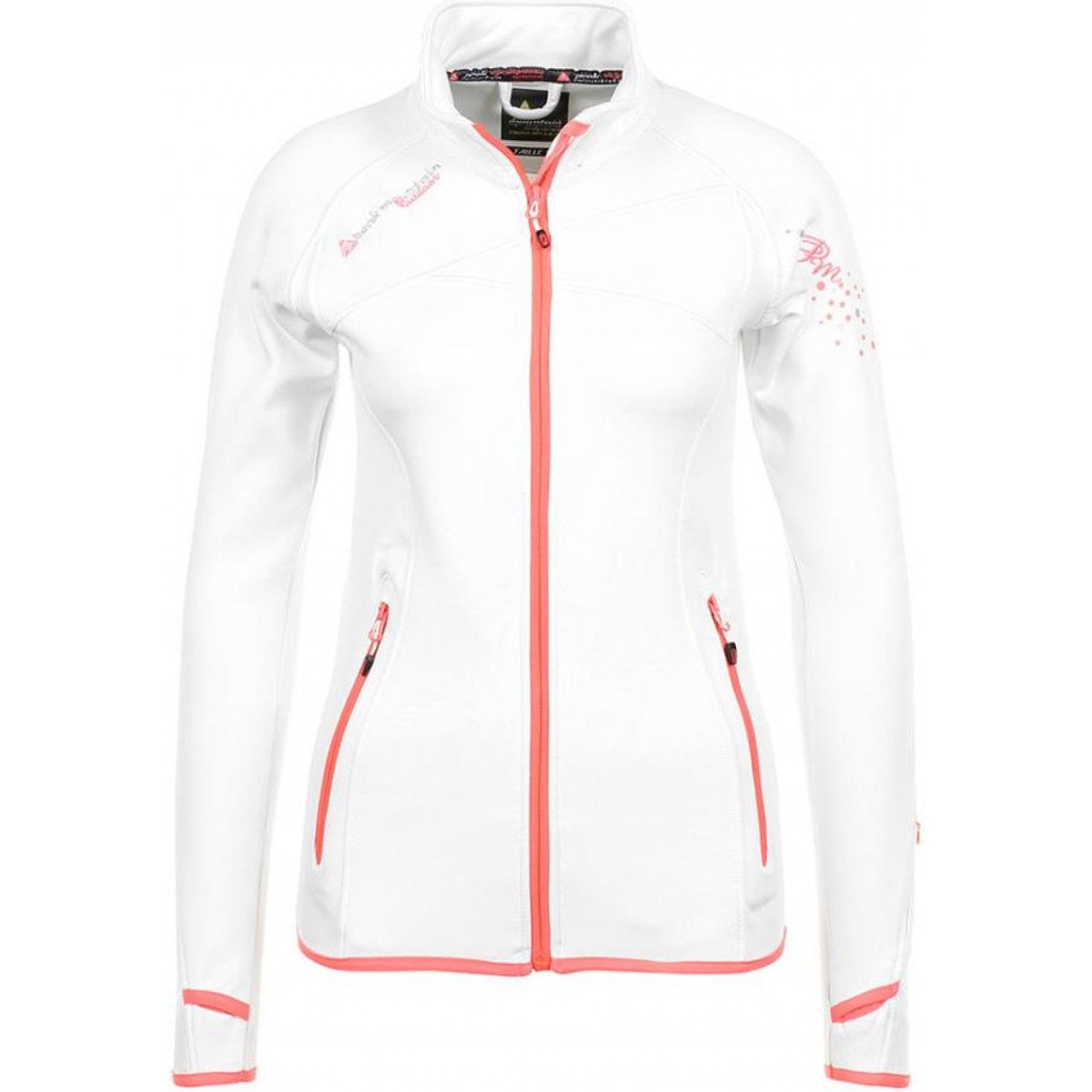 Peak Mountain  Blouson polarshell femme ACLIMATE  Bílá