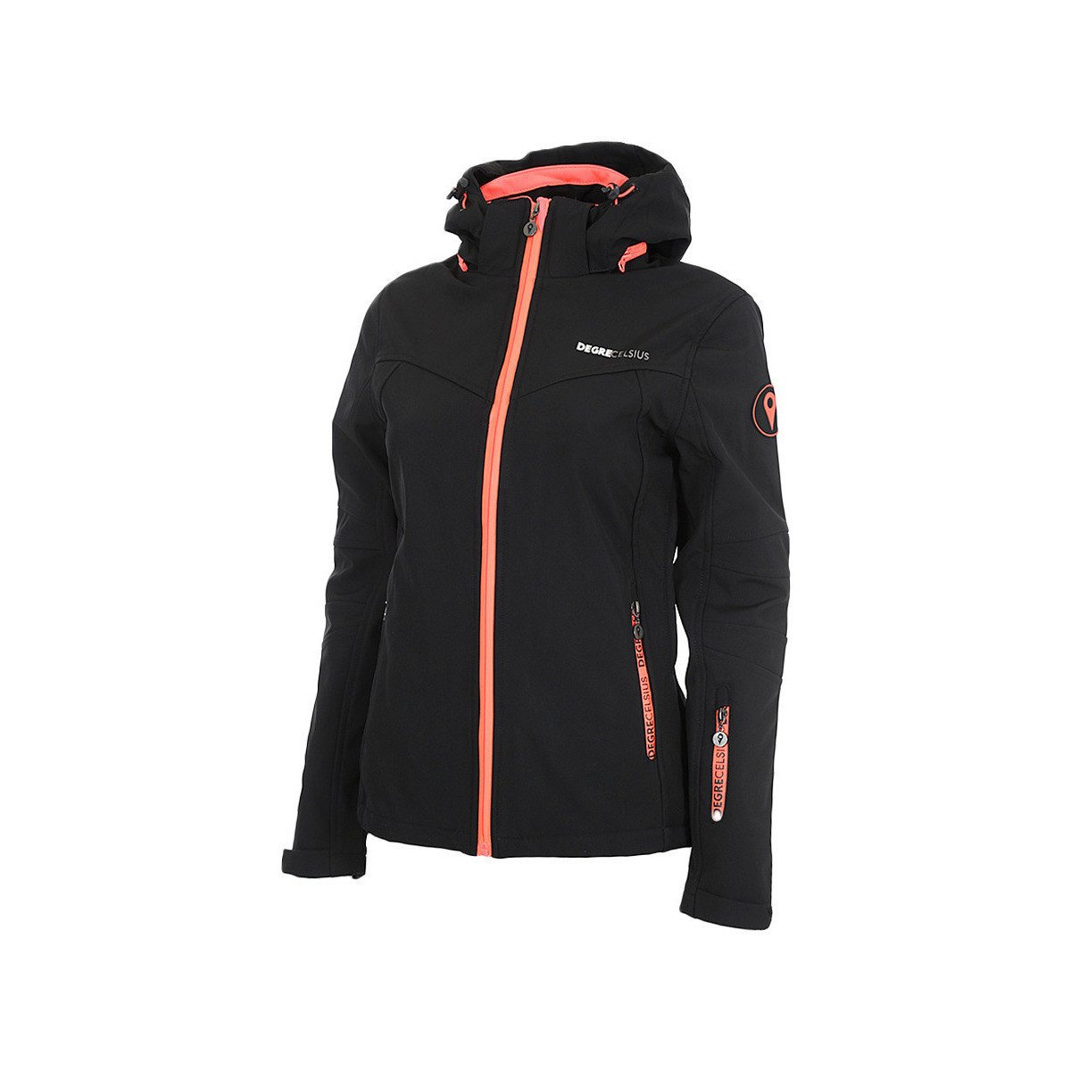 Degré Celsius  Blouson softshell femme AMALON  Černá