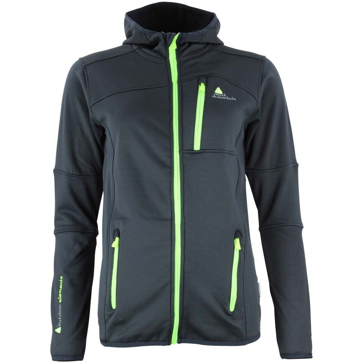 Peak Mountain  Blouson polarshell garçon ECAMPUS  Černá