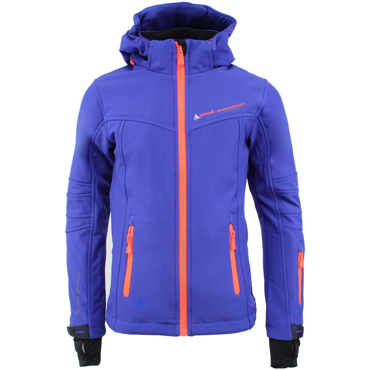 Peak Mountain  Blouson softshell fille GAMALA  Modrá