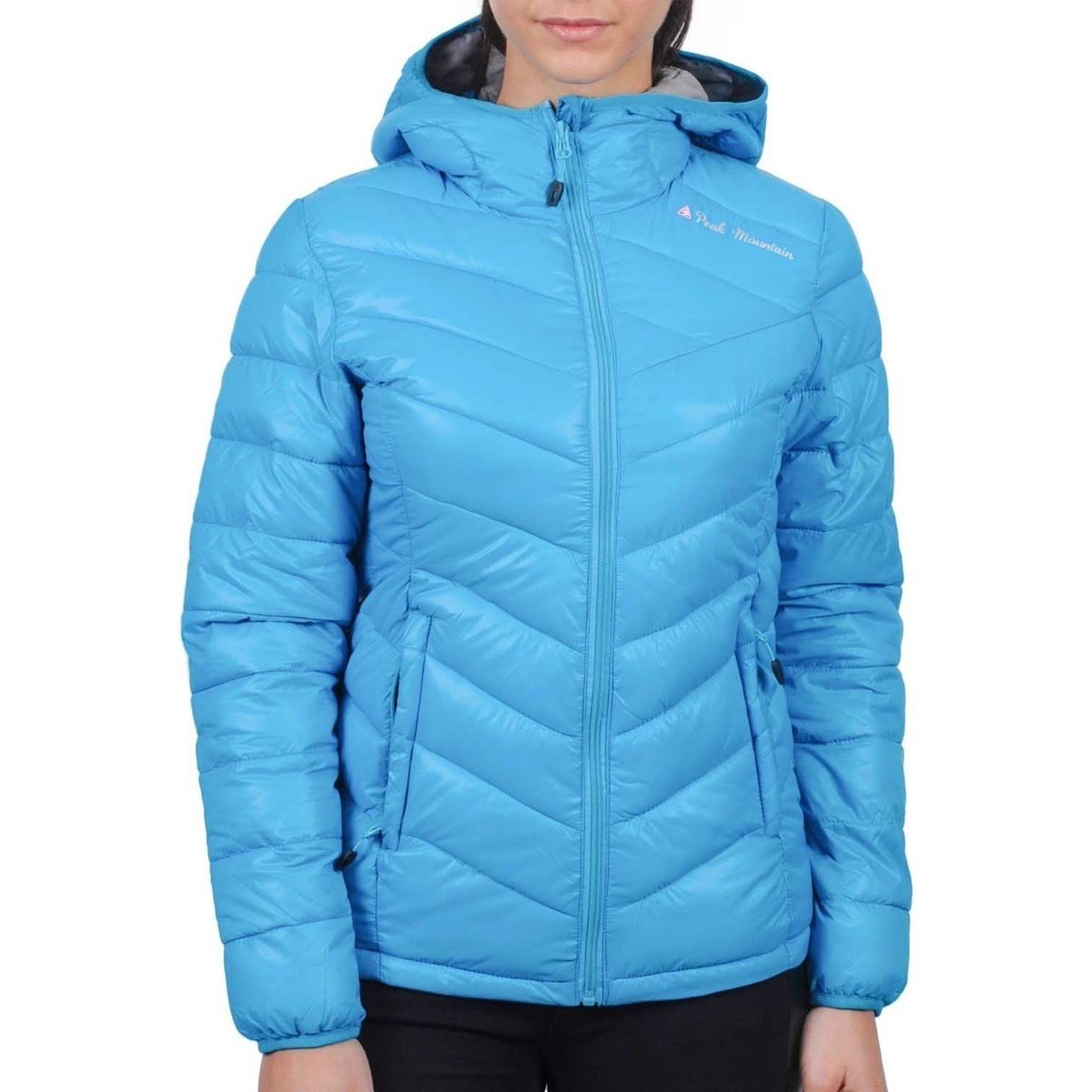 Peak Mountain  Doudoune fine fille GANSEO  Modrá