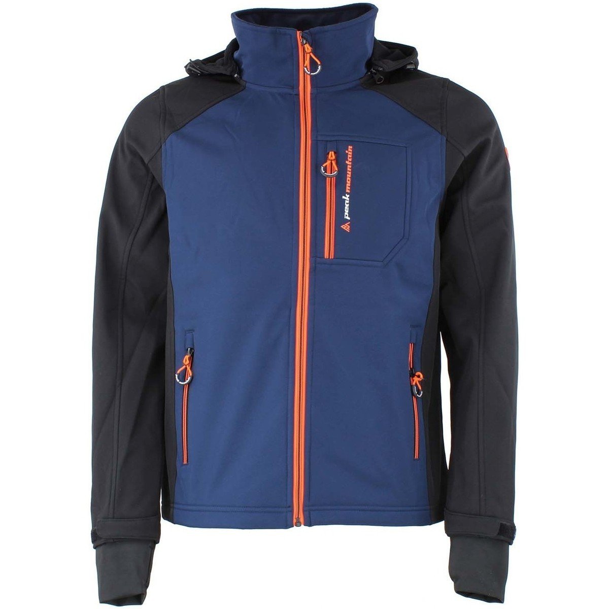 Peak Mountain  Blouson softshell homme CAFORI  Tmavě modrá