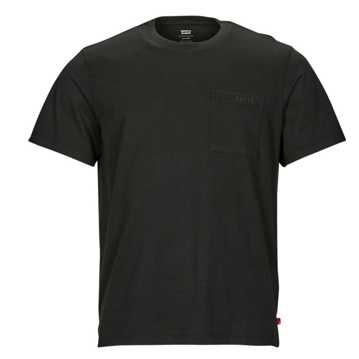 Levis  SS POCKET TEE RLX  Černá