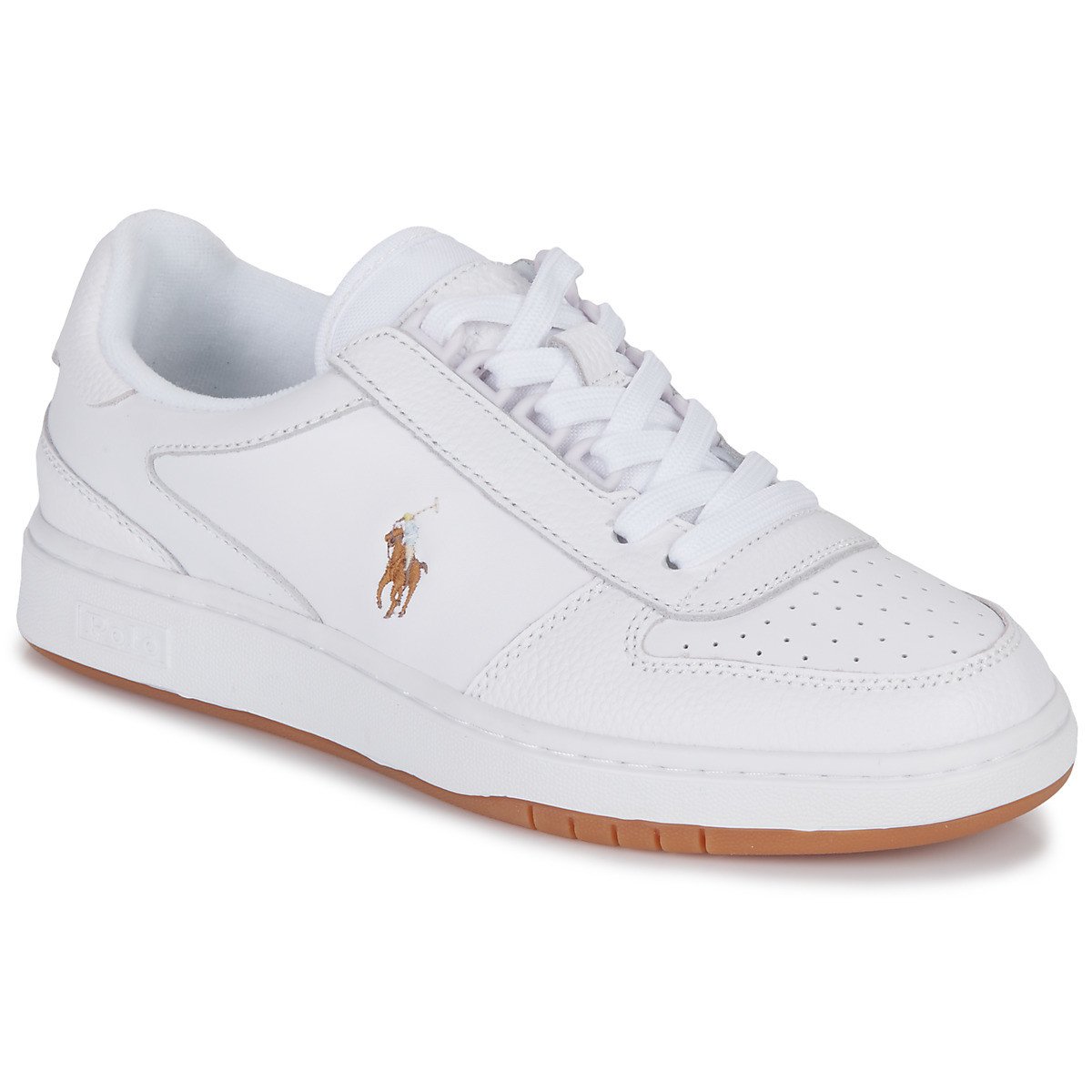 Polo Ralph Lauren  POLO CRT PP-SNEAKERS-LOW TOP LACE  Bílá