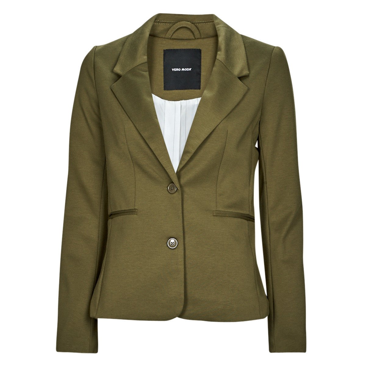 Vero Moda  VMLUCCA LS SLIM JERSEY BLAZER NOOS  Khaki