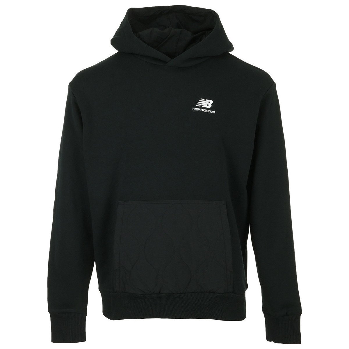 New Balance  Athletics Quilted Fleece Hoodie  Černá