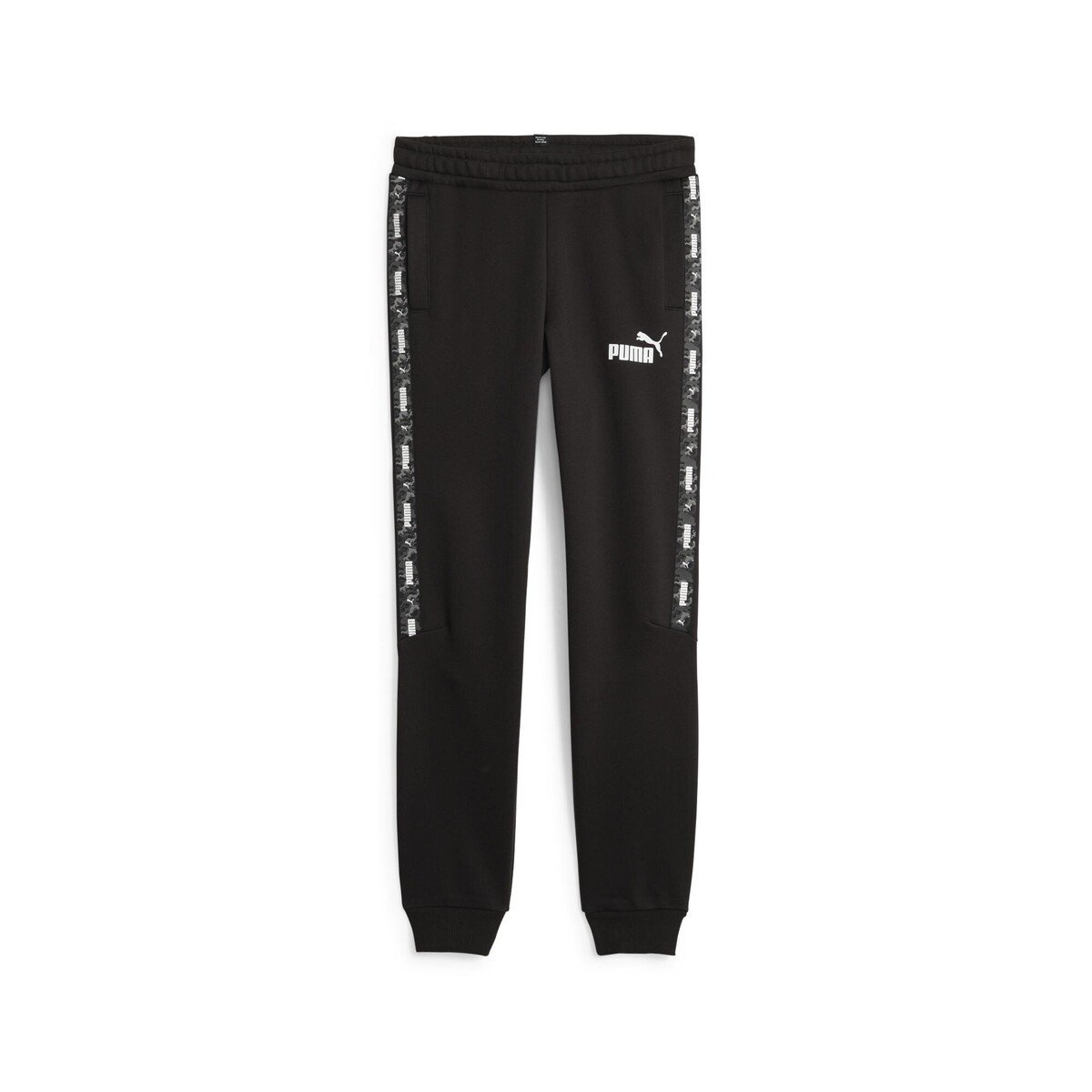 Puma  ESS TAPE CAMO SWEATPANTS FL B  Černá