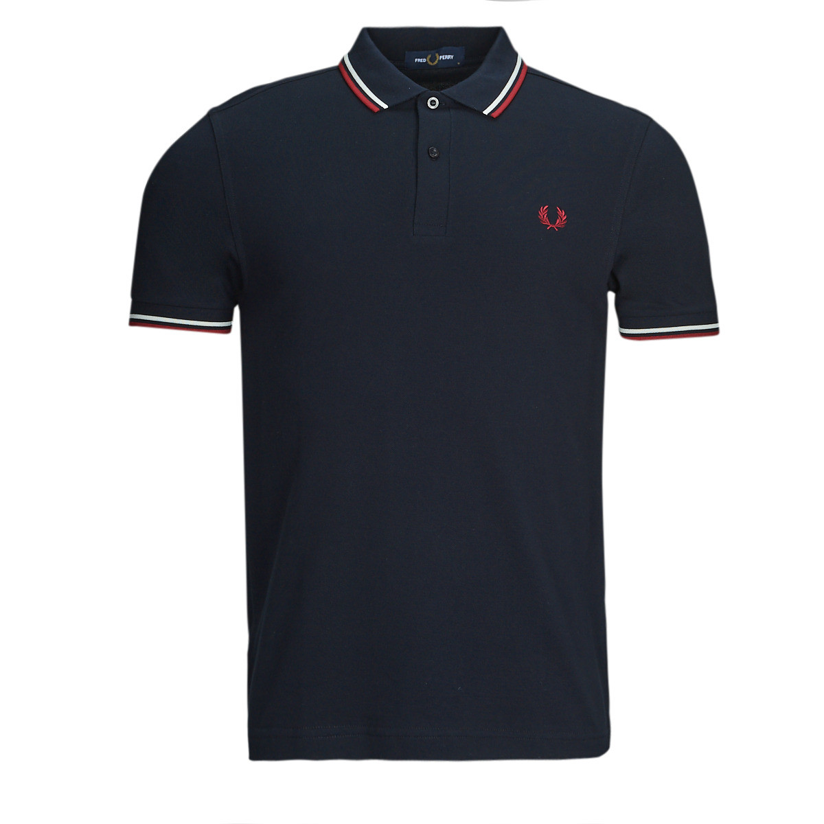 Fred Perry  TWIN TIPPED FRED PERRY SHIRT  Tmavě modrá