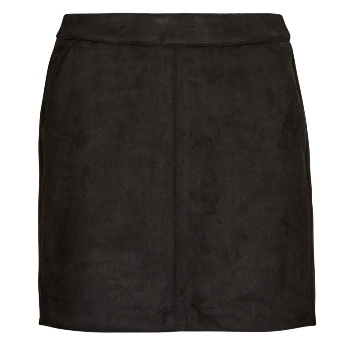 Vero Moda  VMDONNADINA FAUXSUEDE SHORT SKIRT NOOS  Černá