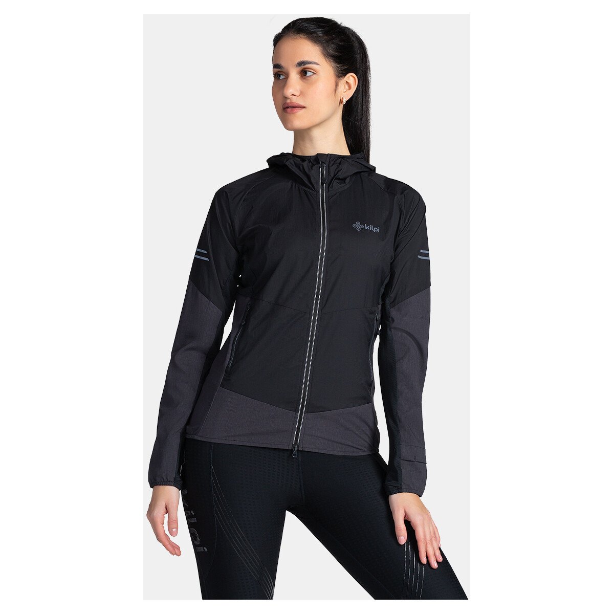 Kilpi  Dámská Běžecká bunda  RAYEN-W  Černá