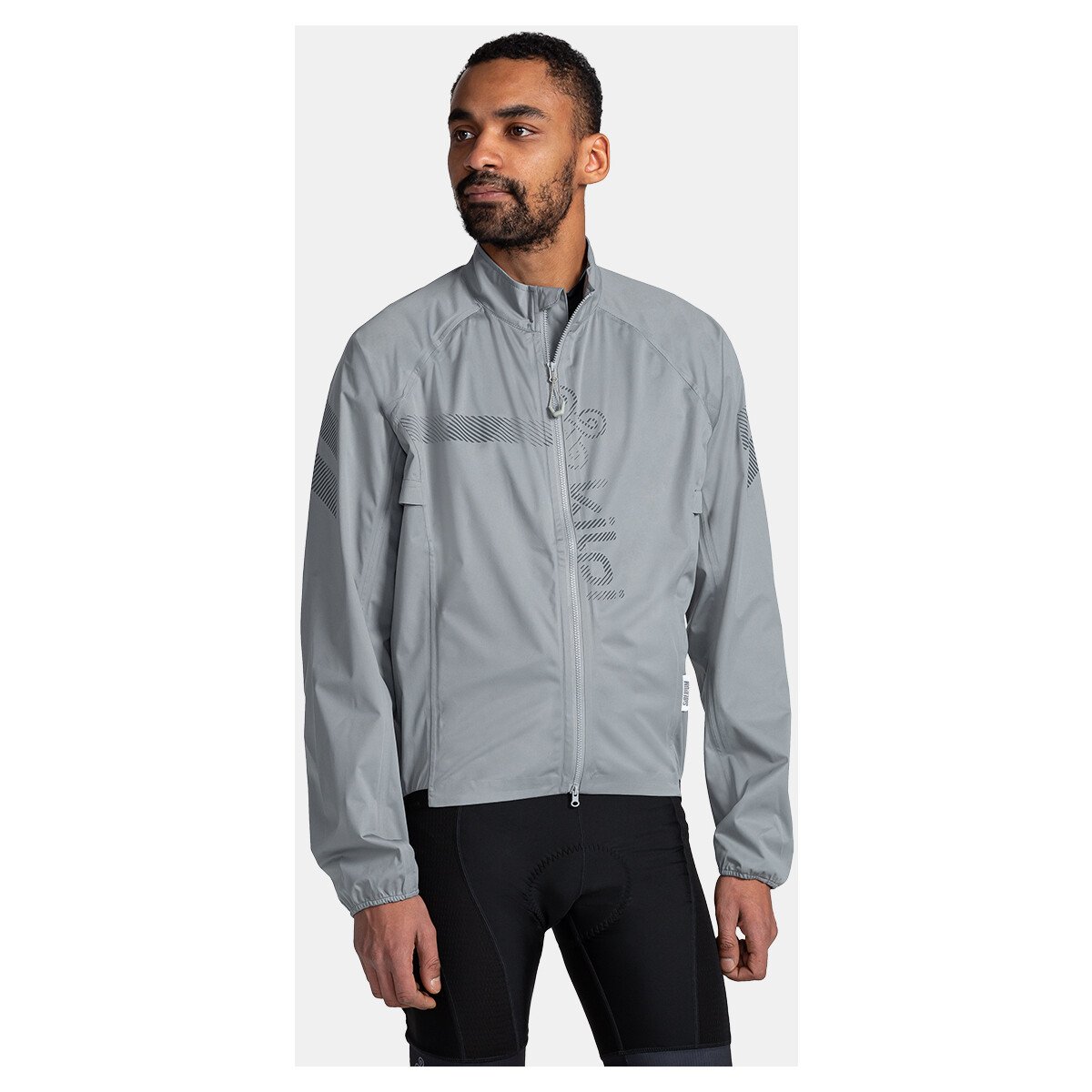 Kilpi  Pánská cyklistická bunda  RAINAR-M  Šedá