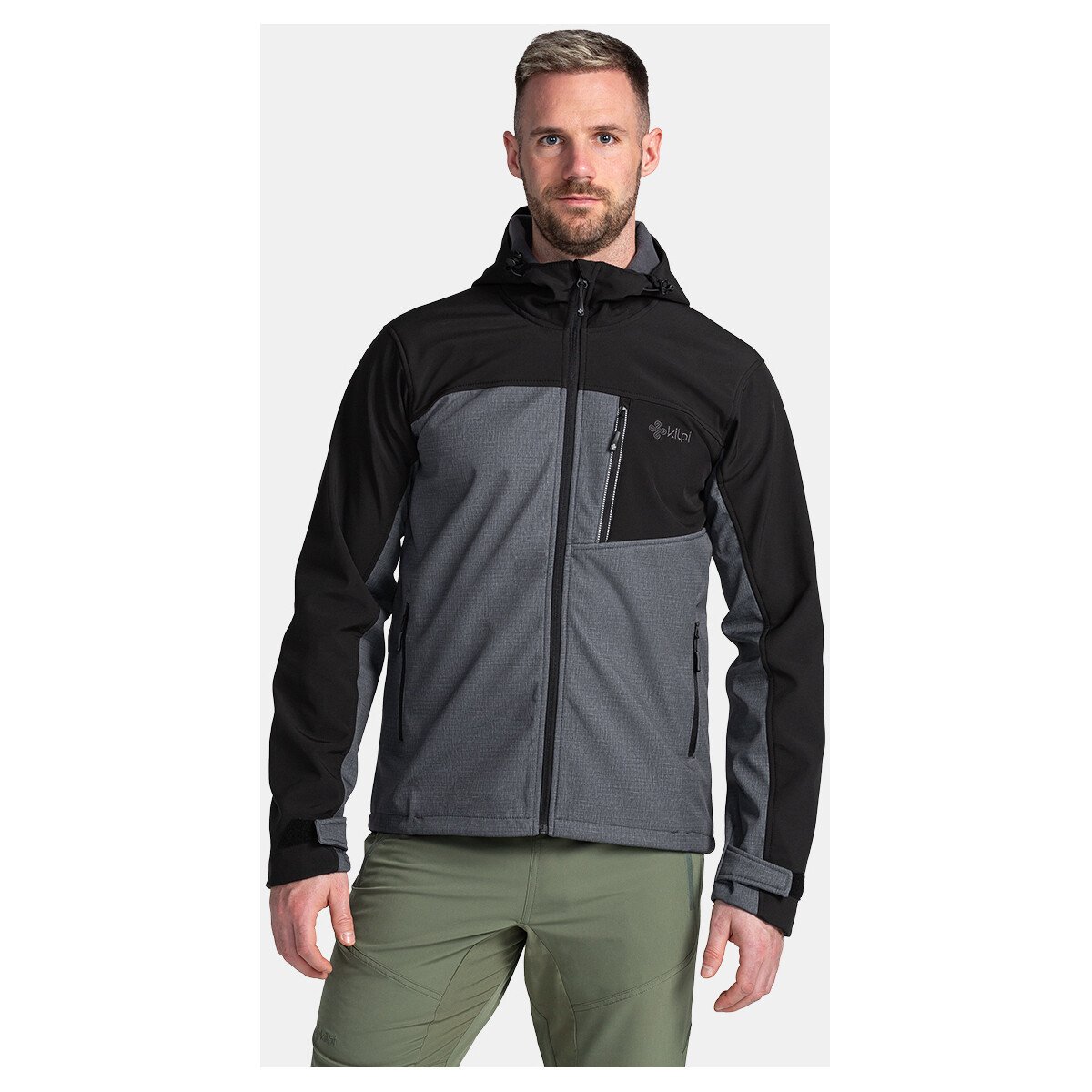 Kilpi  Pánská softshelová bunda  RAVIO-M  Šedá