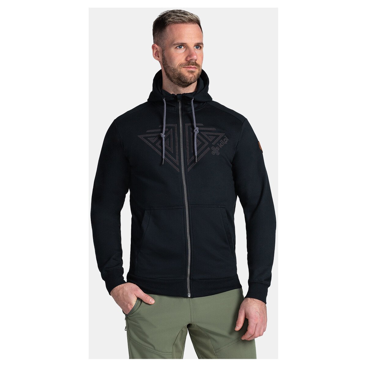 Kilpi  Pánská mikina  ADELAN-M  Černá