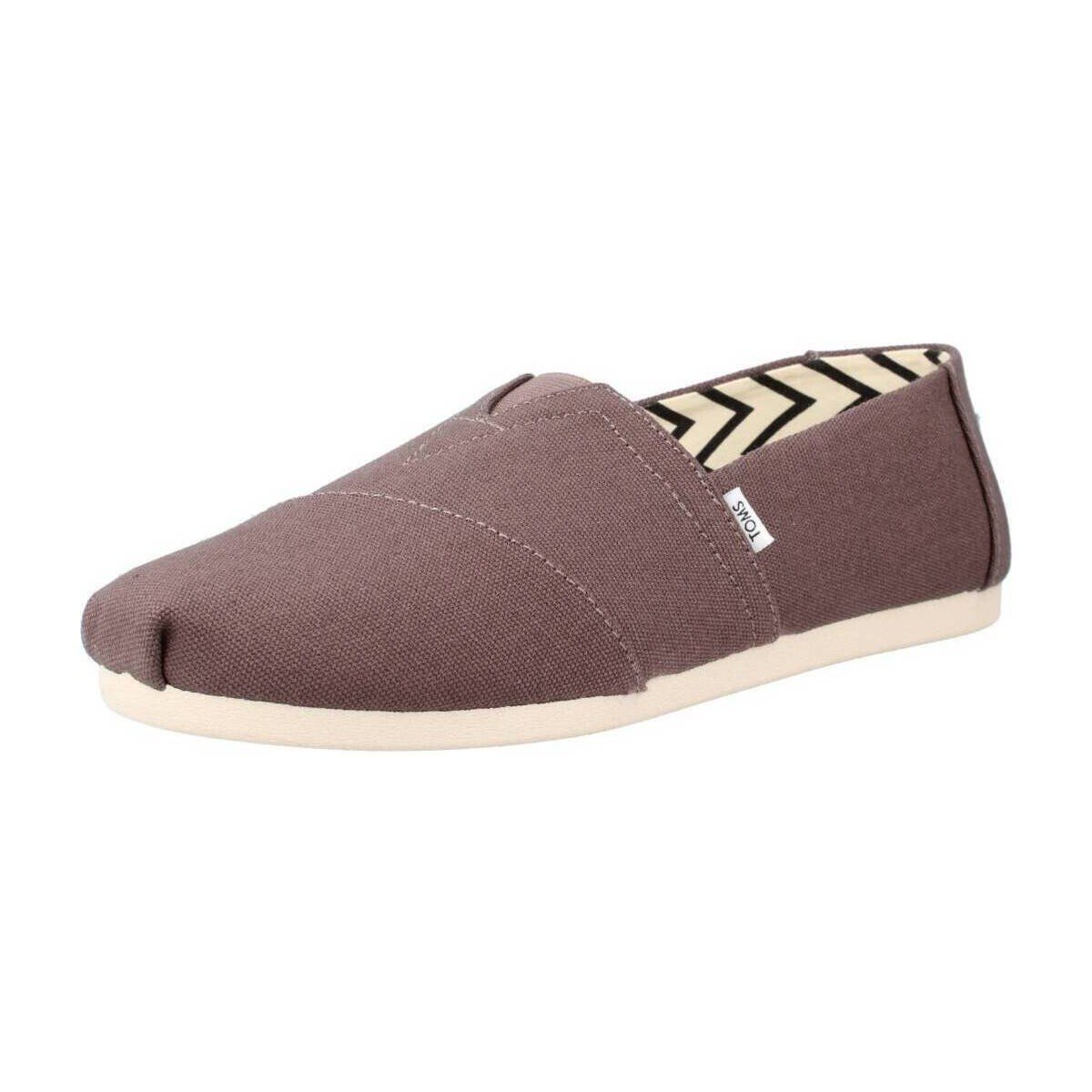 Toms  ASH RECYCLED COTTON CANVAS  Hnědá