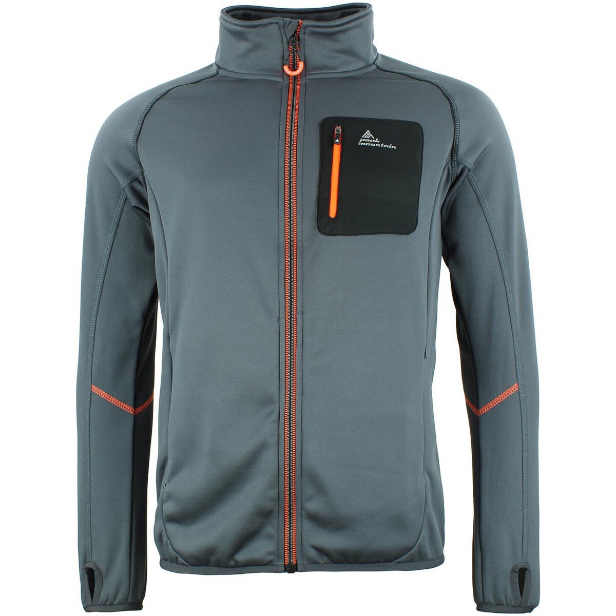 Peak Mountain  Blouson polarshell homme CEMARO  Šedá