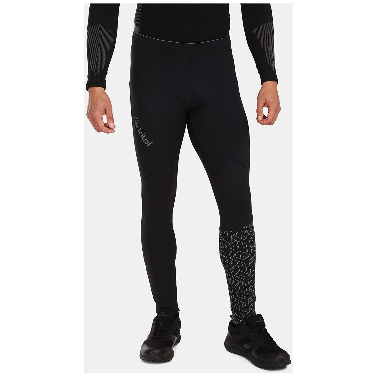 Kilpi  Pánské běžecké legíny  ALEXO-M  Černá