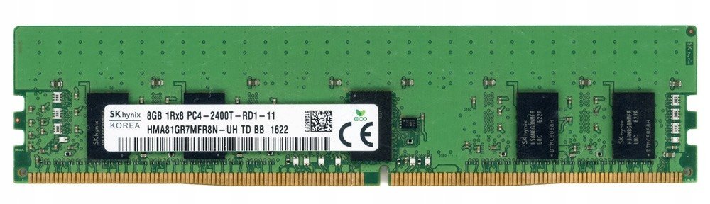 Hynix HMA81GR7MFR8N-UH 8GB DDR4 2400MHz Reg Ecc