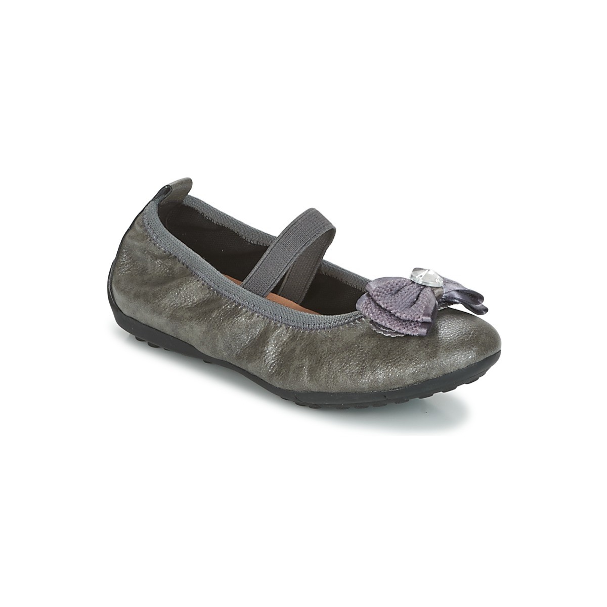 Geox  J PIUMA BALLERINES  Šedá