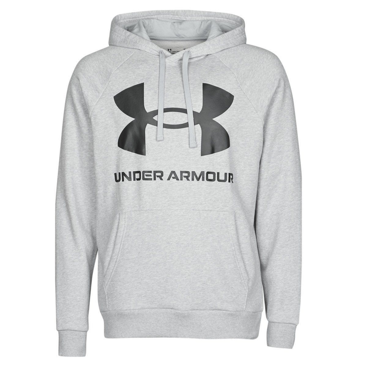 Under Armour  UA RIVAL FLEECE BIG LOGO HD  Šedá