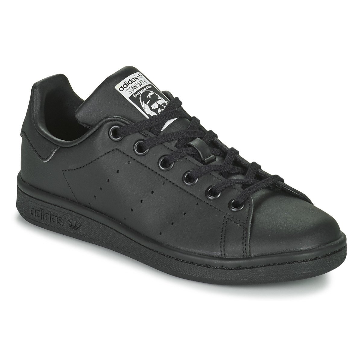adidas  STAN SMITH J SUSTAINABLE  Černá