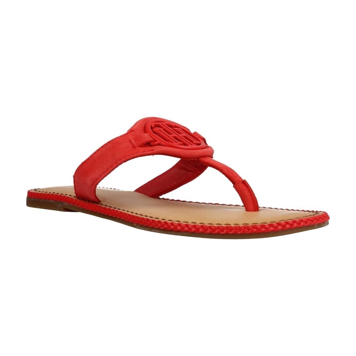 Tommy Hilfiger  ESSENTIAL HARDWARE FLAT  Červená