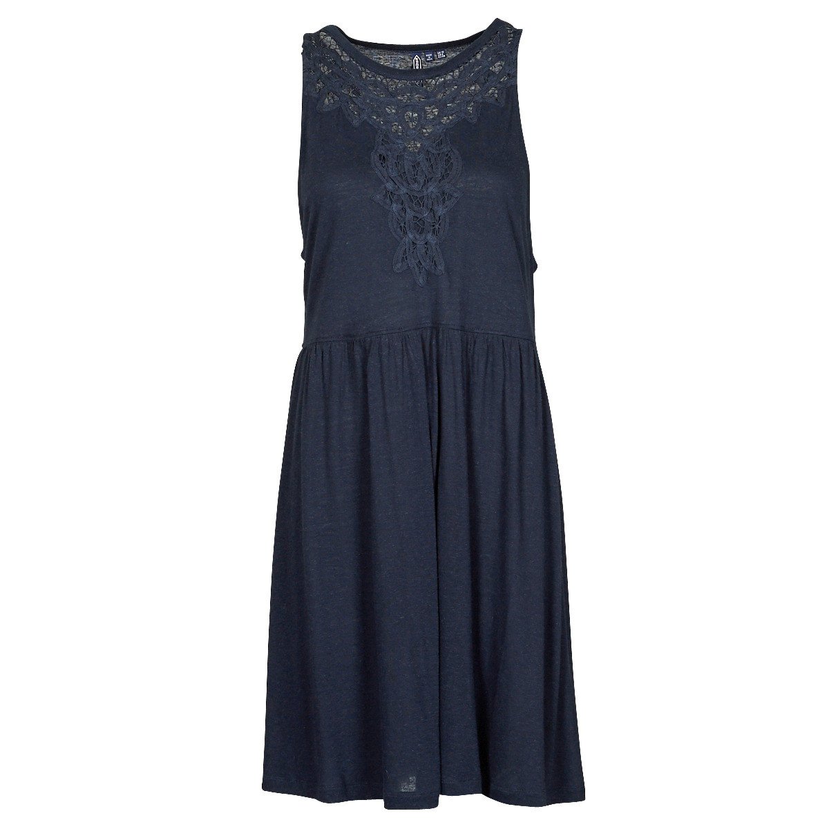 Superdry  VINTAGE LACE RACER DRESS  Tmavě modrá