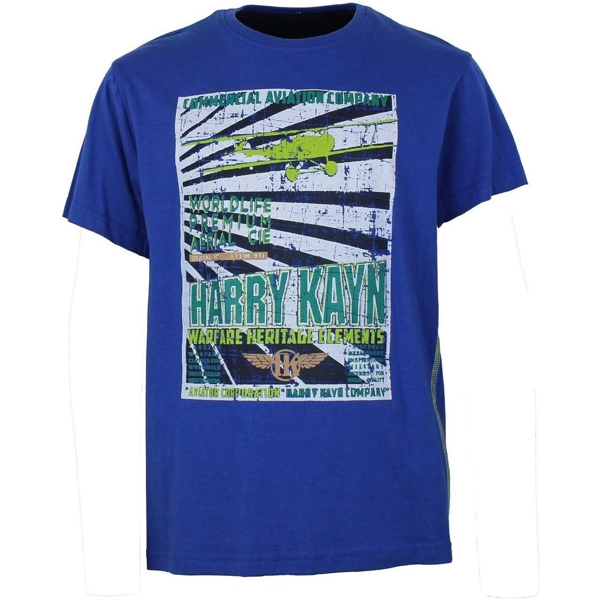 Harry Kayn  T-shirt manches courtesgarçon ECEBANUP  Modrá