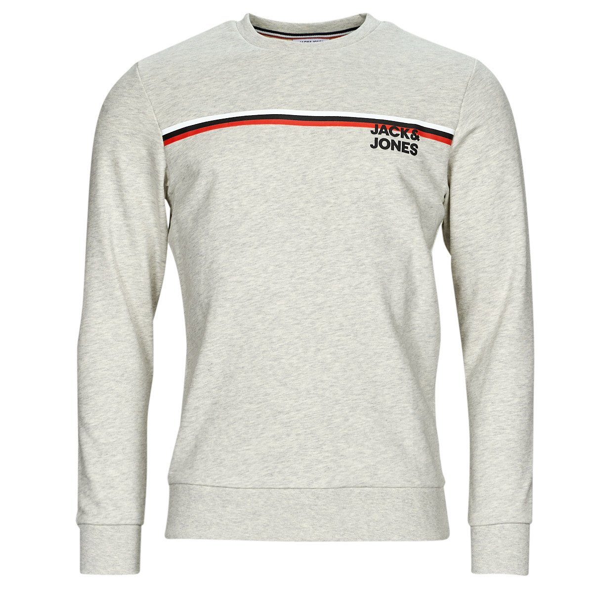 Jack & Jones  JJATLAS SWEAT CREW NECK  Bílá