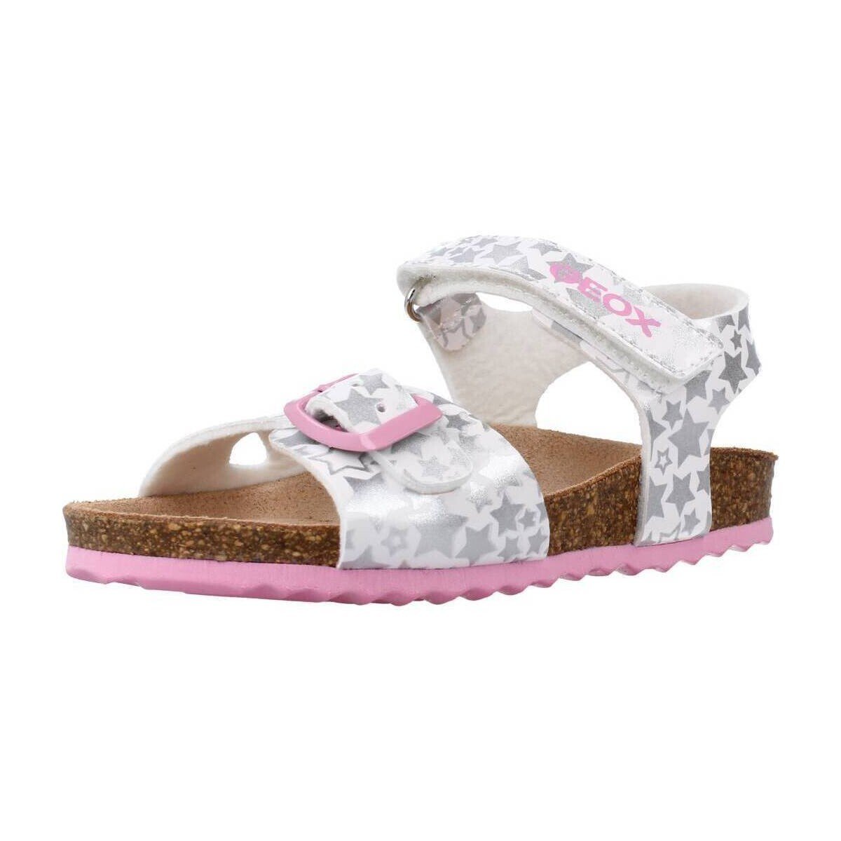 Geox  B SANDAL CHALKI GIRL  Bílá
