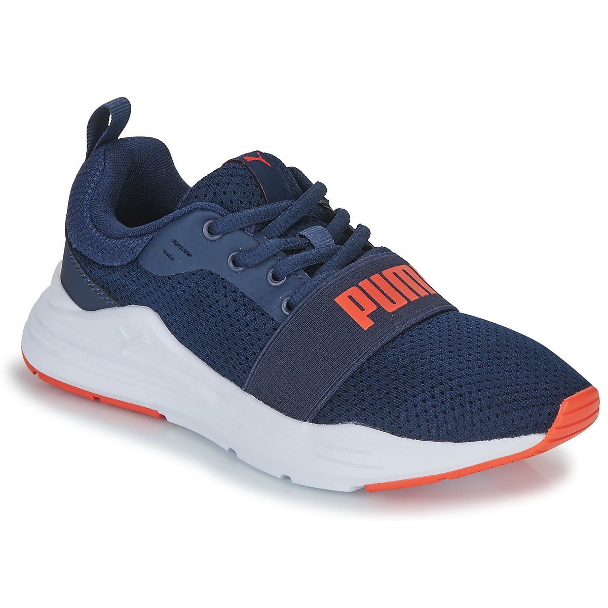 Puma  JR PUMA WIRED RUN  Tmavě modrá