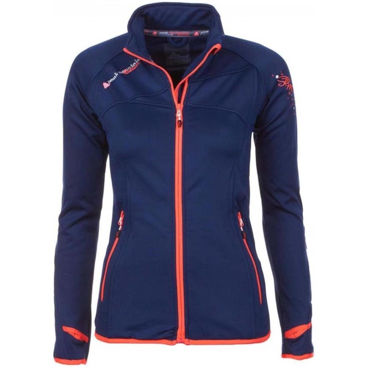 Peak Mountain  Blouson polarshell femme ACLIMATE  Modrá