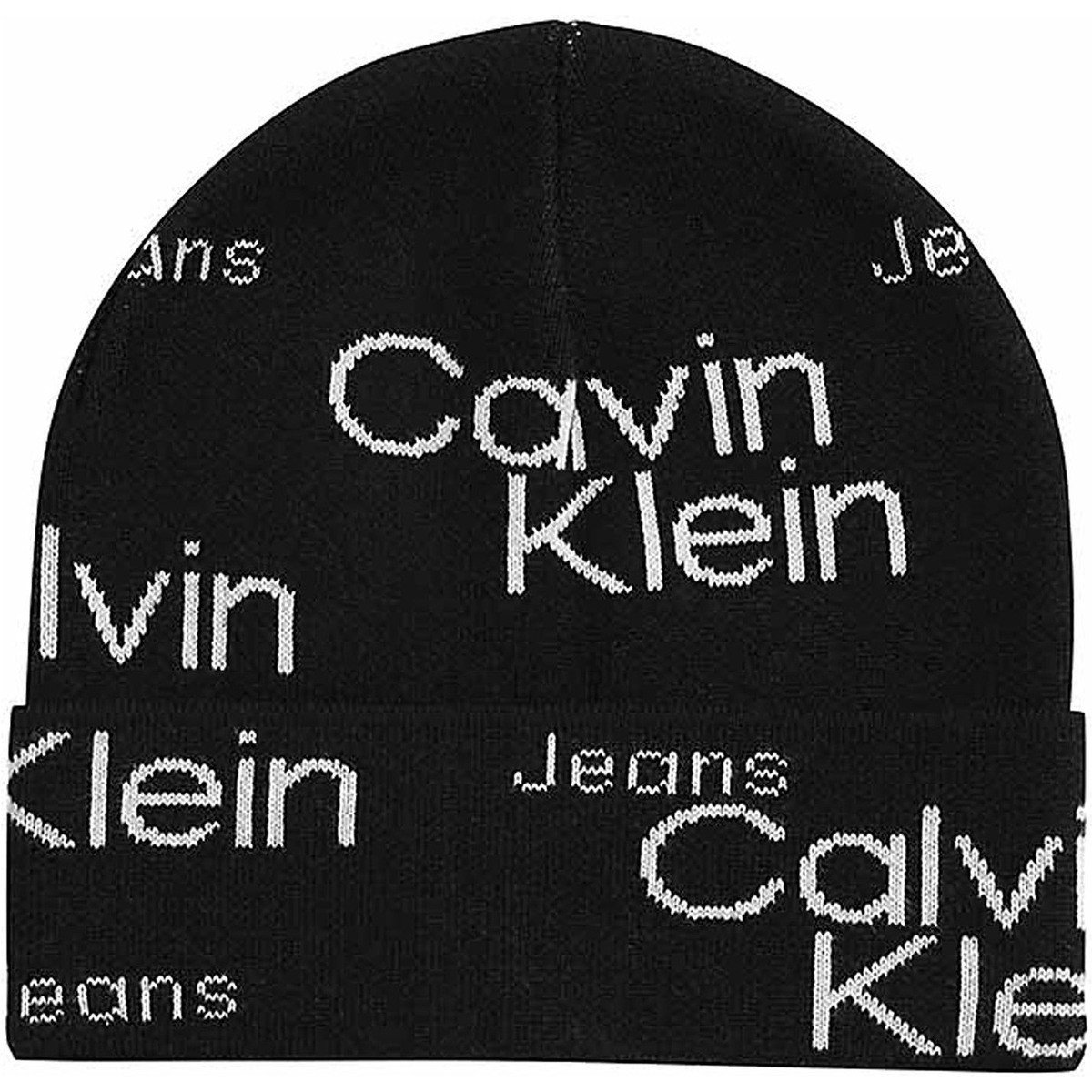 Calvin Klein Jeans  dámská čepice K60K610123 0GJ black  Černá