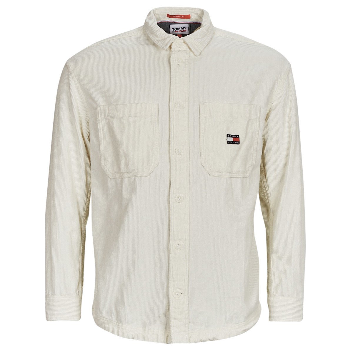 Tommy Jeans  TJM CASUAL CORDUROY OVERSHIRT  Bílá