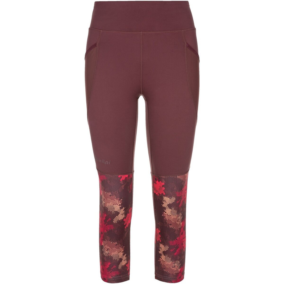 Kilpi  Dámské 3/4 fitnesové legíny  SOLAS-W  Červená
