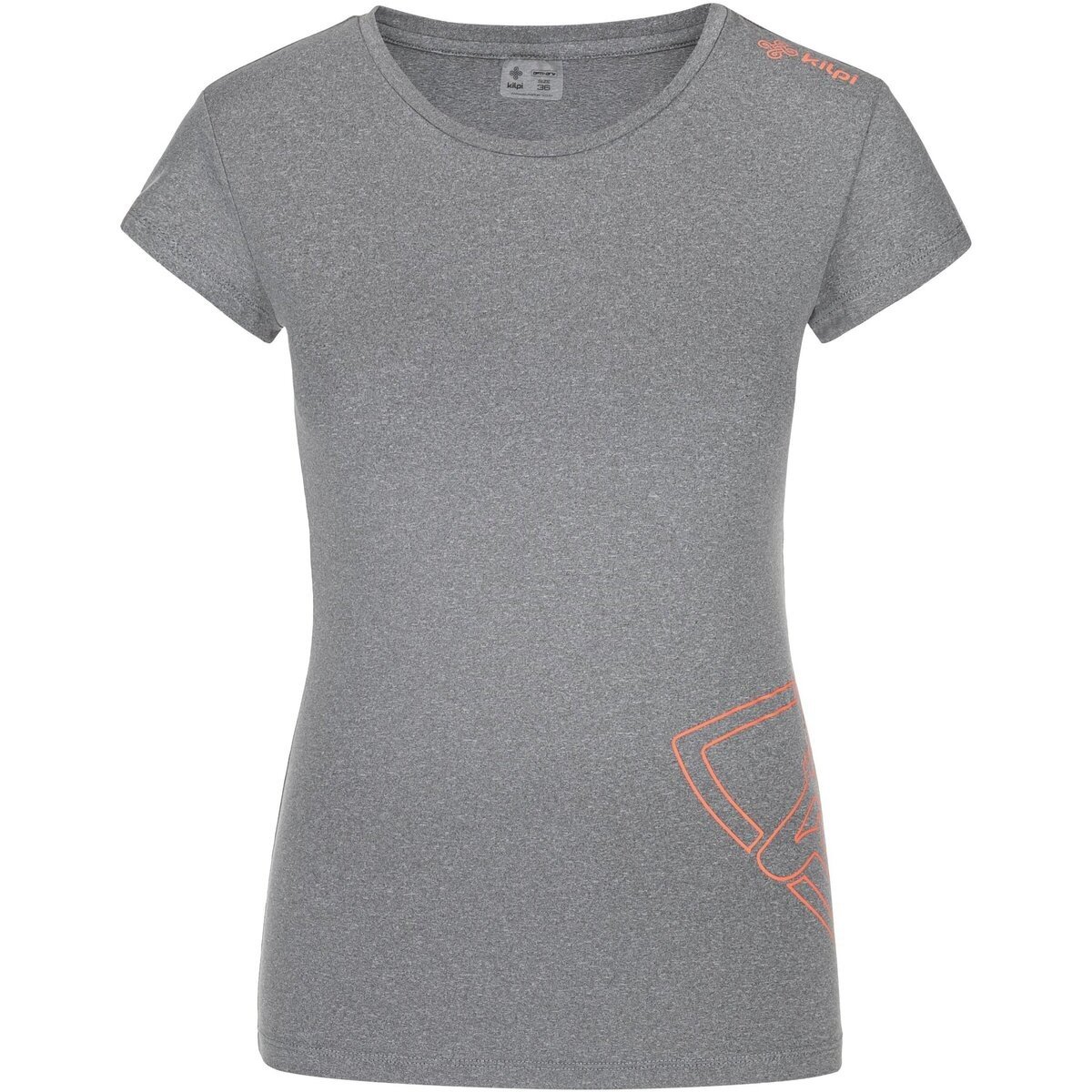 Kilpi  Dámské technické triko  LISMAIN-W  Šedá