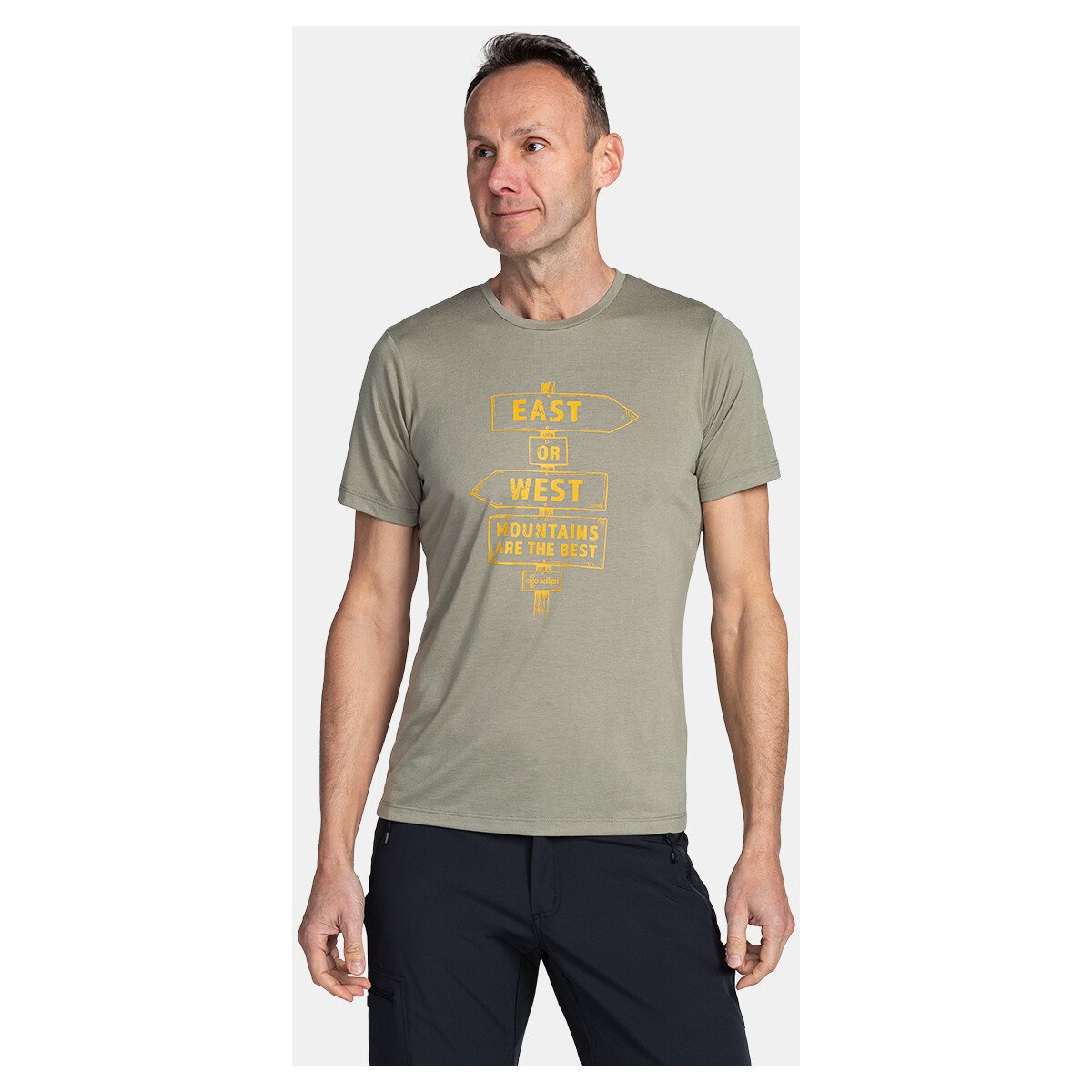 Kilpi  Pánské technické triko  GAROVE-M  Zelená