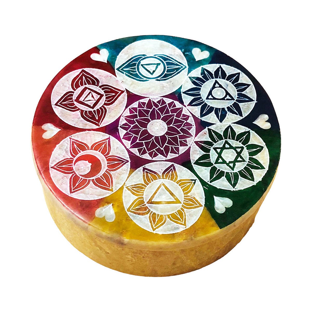 Signes Grimalt  Vícebarevná Kulatá Krabička  ruznobarevne