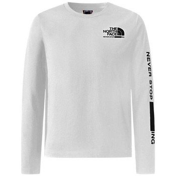 The North Face  TEEN GRAPHIC L/S TEE 2  Bílá