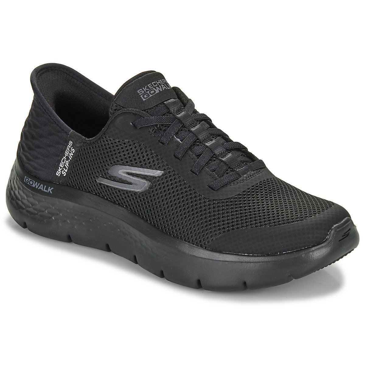 Skechers  HANDS FREE SLIP INS : GO WALK FLEX - GRAND ENTRY  Černá