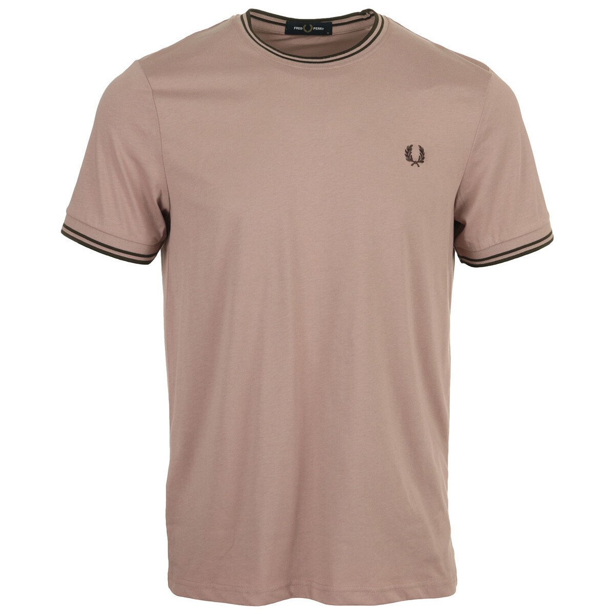 Fred Perry  Twin Tipped T Shirt  Růžová